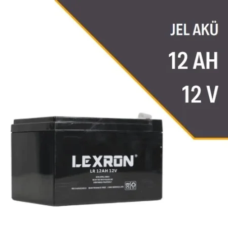 LEXRON 12AH-12V KURU TİP AKÜ