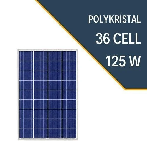 92 LEXRON 125W POLYKRİSTAL GÜNEŞ PANELİ