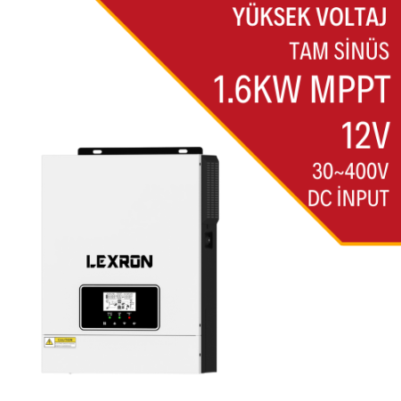 LEXRON 1.6KW HV MPPT 12V AKILLI İNVERTER